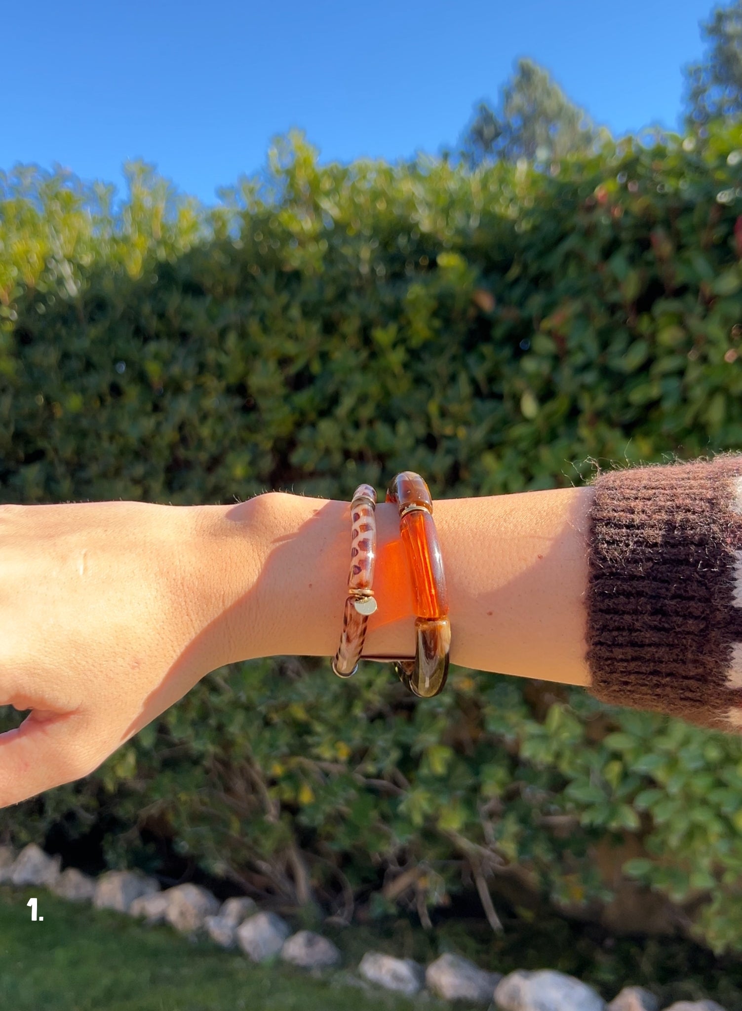 Pulsera macarrones (disponible en varios colores)