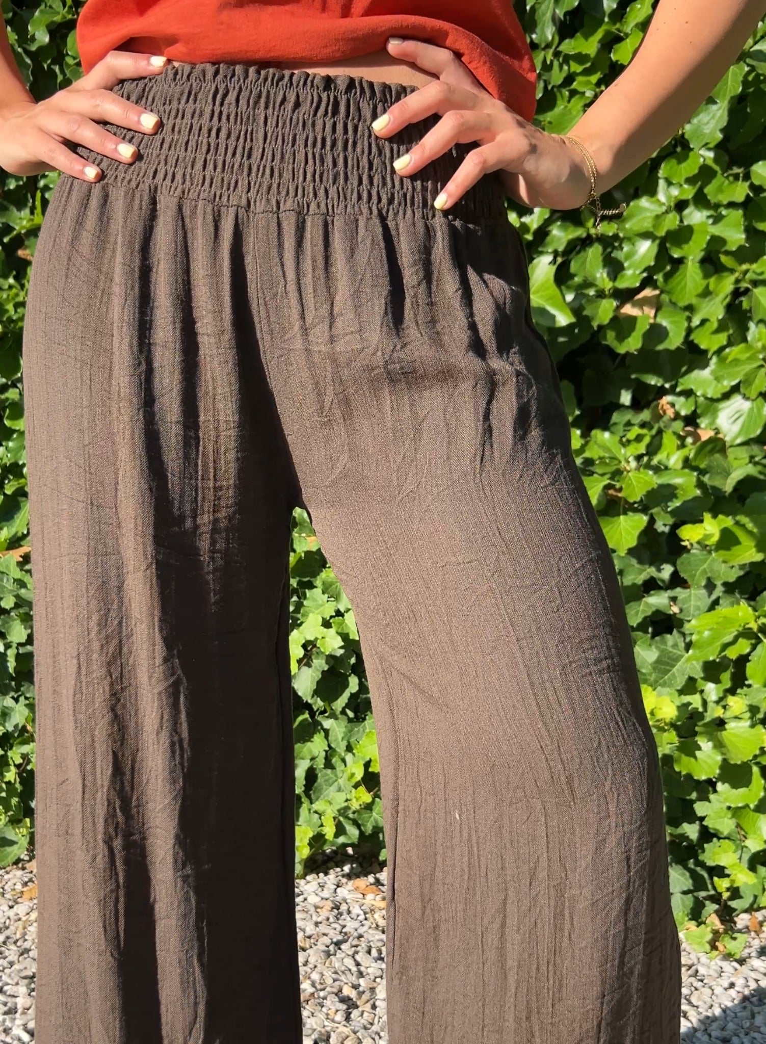 Pantalón Cleo choco