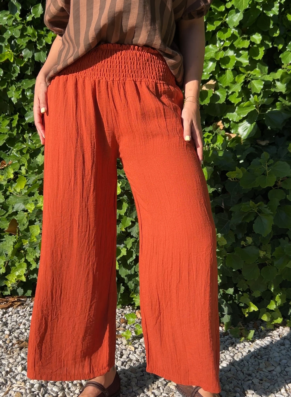 Pantalón Cleo caldero