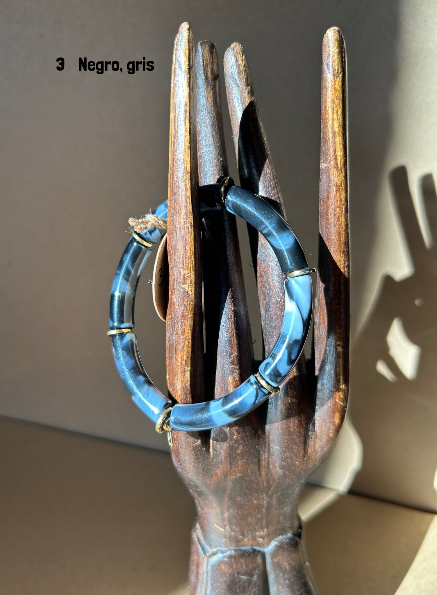 Pulsera macarrones (disponible en varios colores)