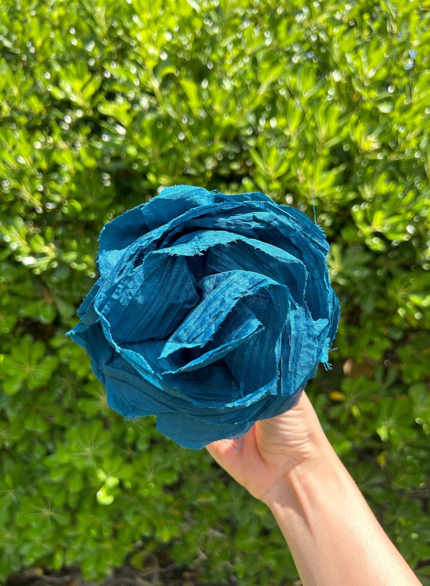 Blue brooch