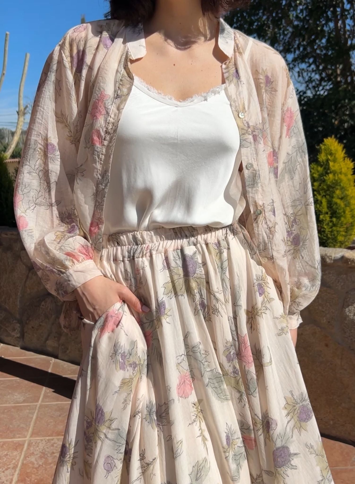 Falda Tessa Verde
