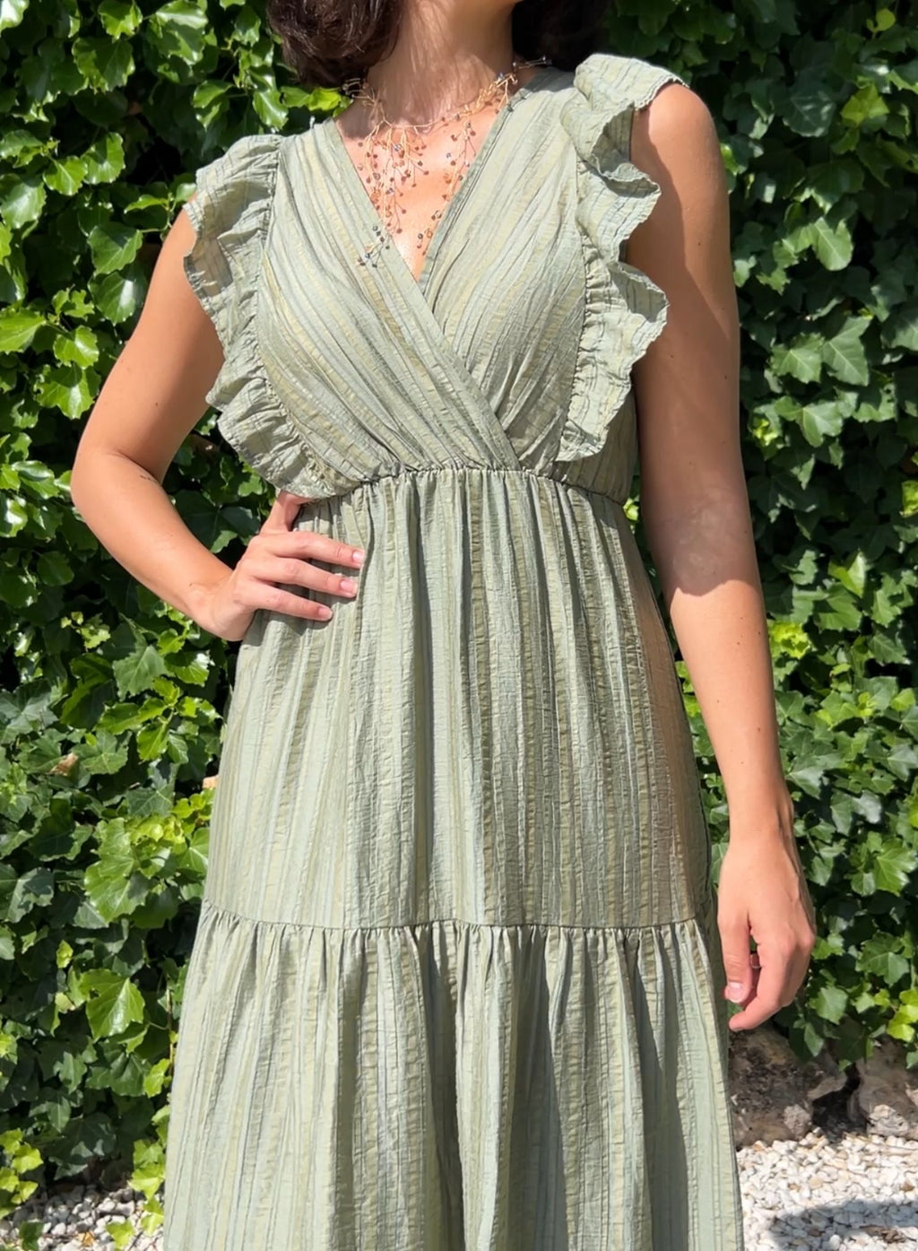 Vestido verde