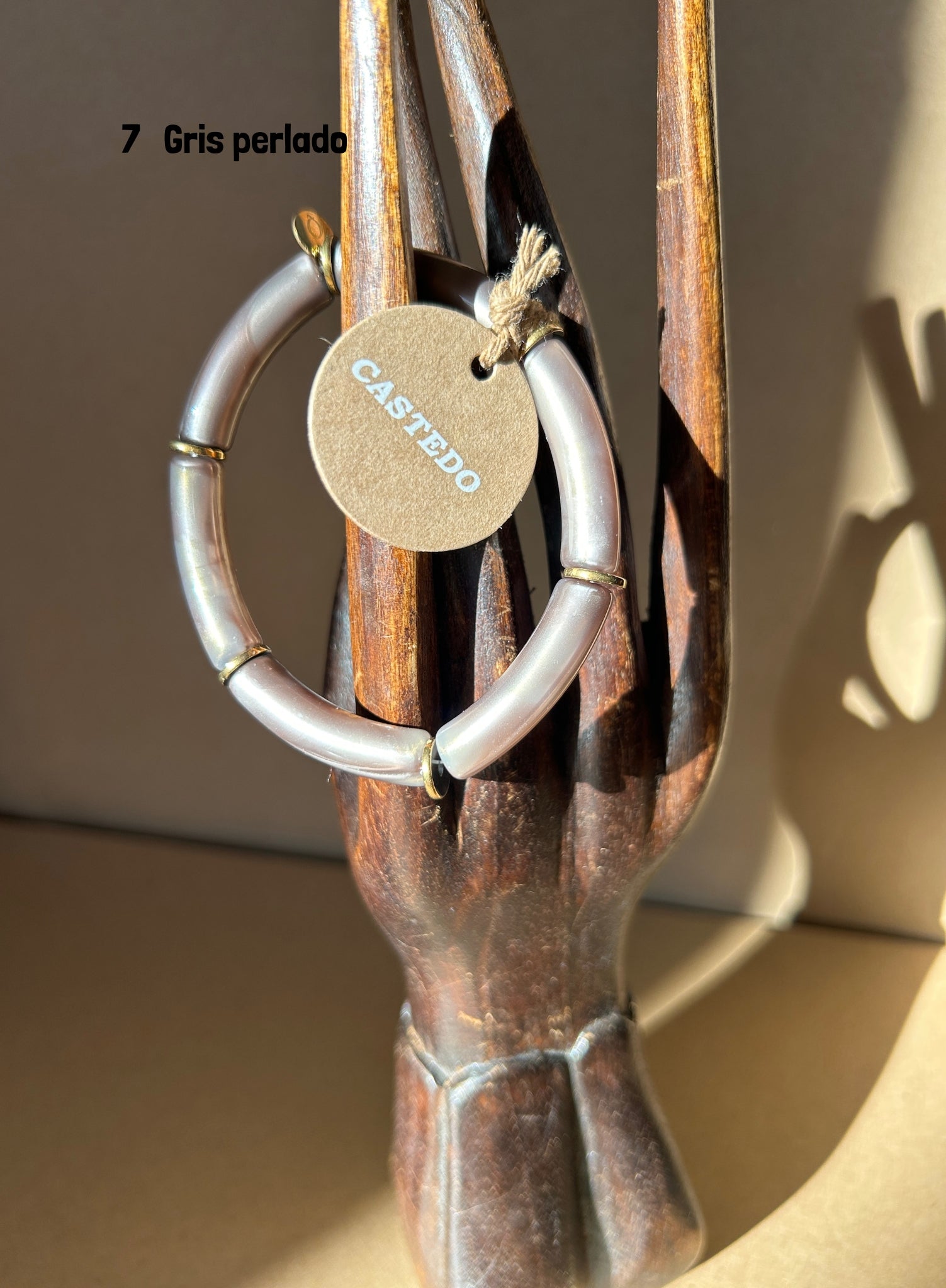 Pulsera macarrones (disponible en varios colores)