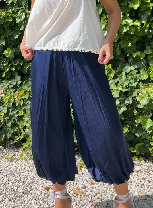 Pantalón aladdin azul