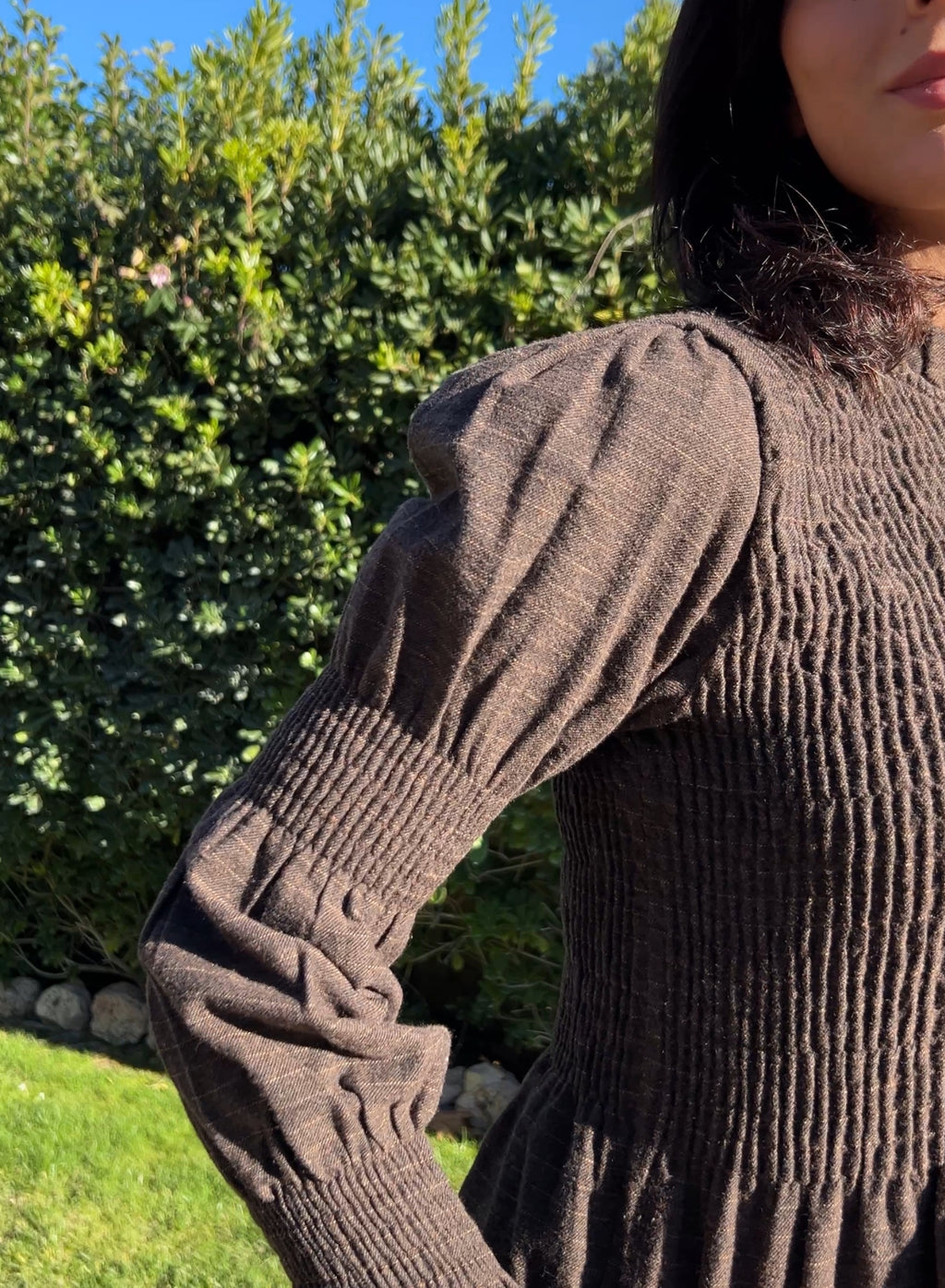 Camisa Oxford marrón