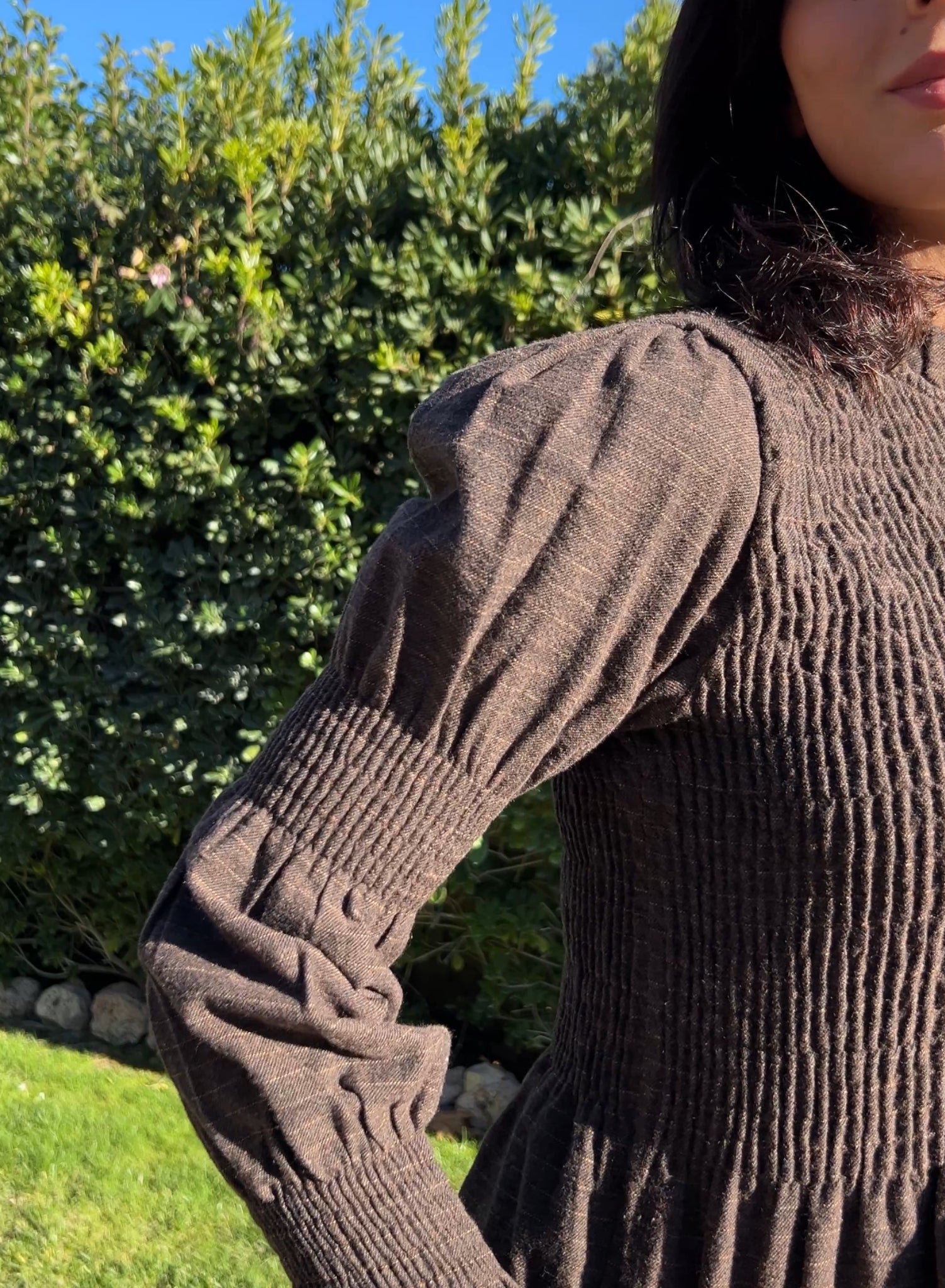 Camisa Oxford marrón