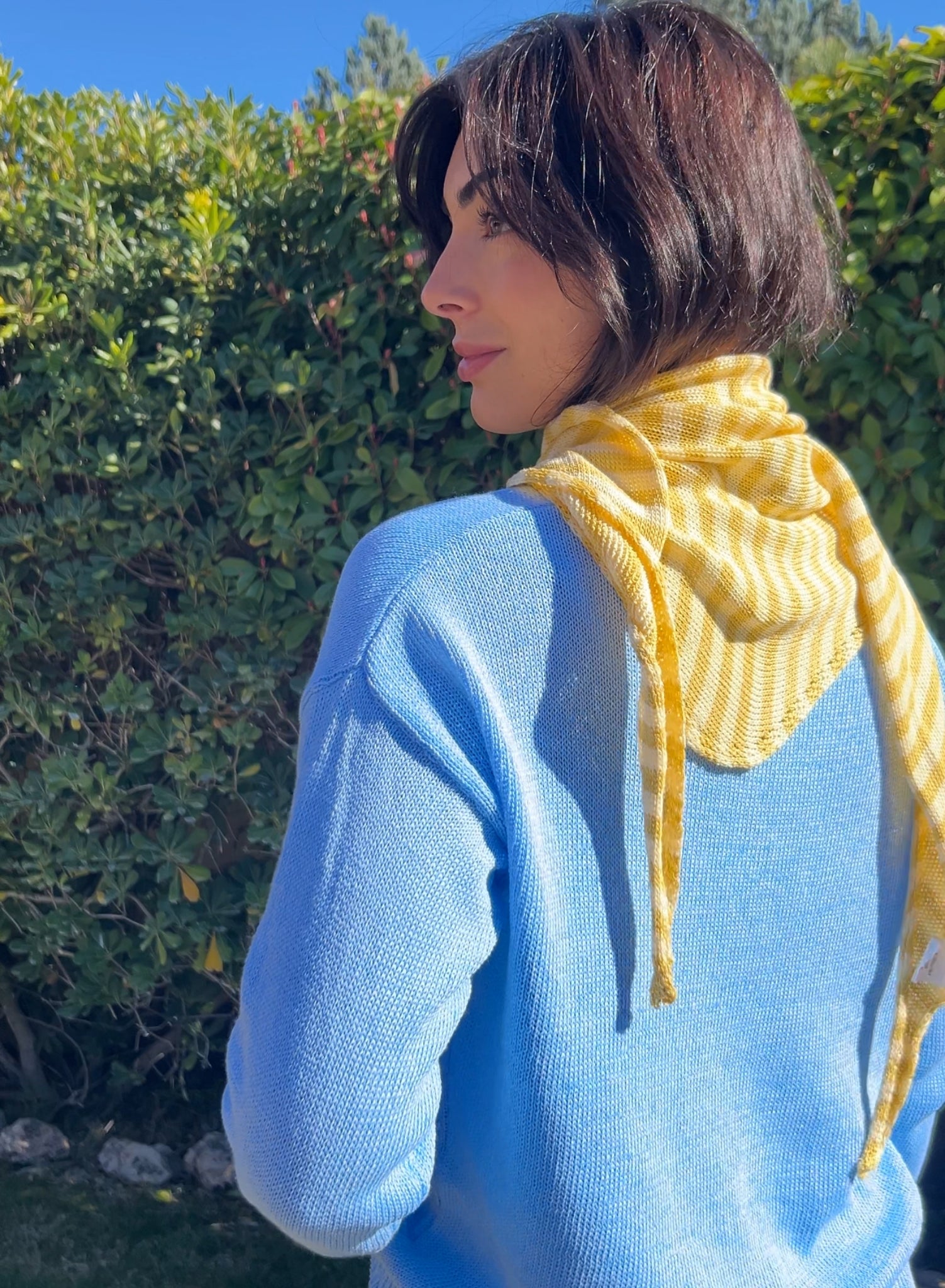 Bandana rayas algodón