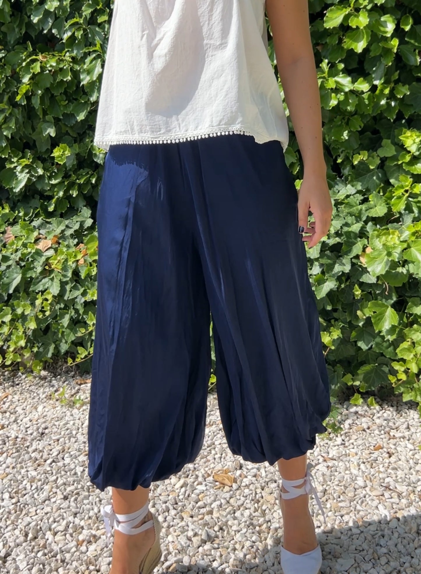 Pantalón aladdin azul