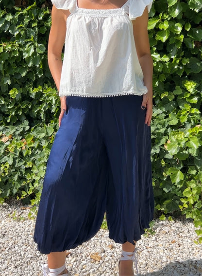 Pantalón aladdin azul