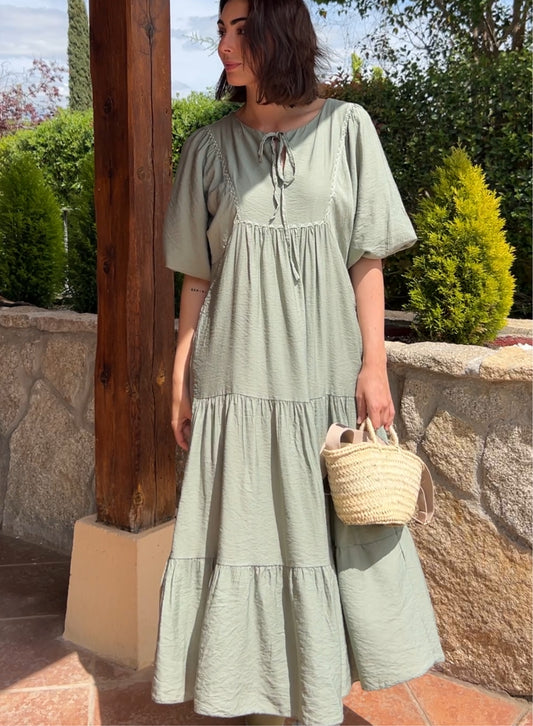 Green dress 