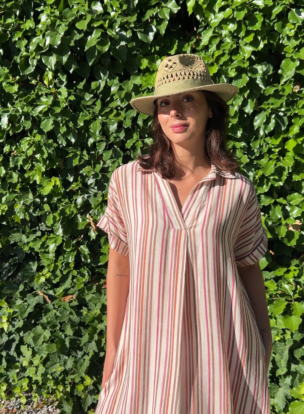 Vestido playero blanco