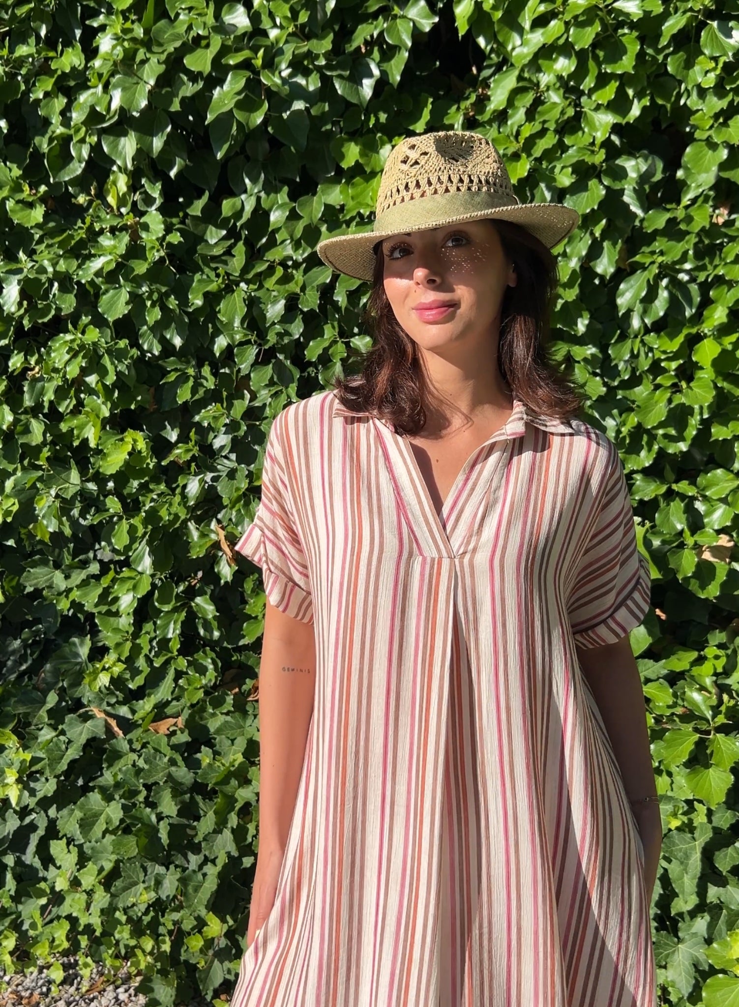 Vestido playero blanco
