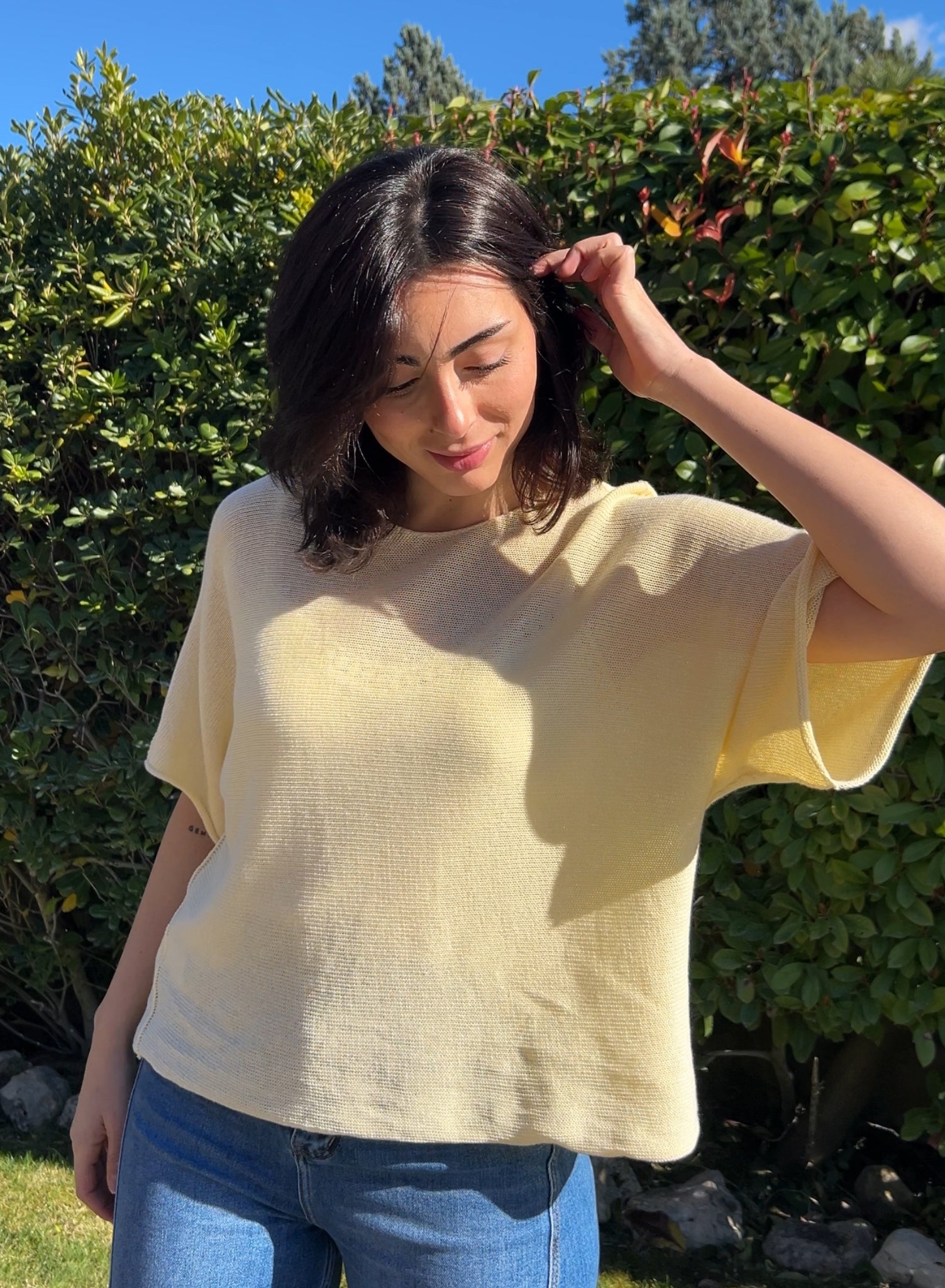 Jersey finito amarillo