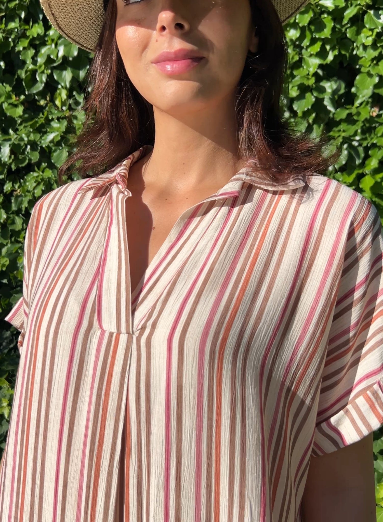 Vestido playero blanco
