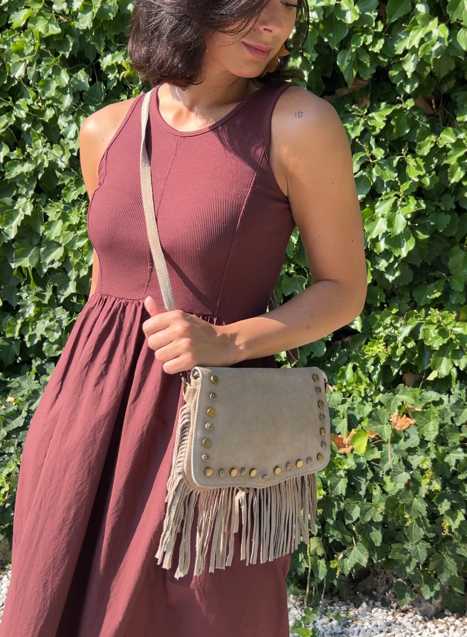 Bolso flecos (varios colores)