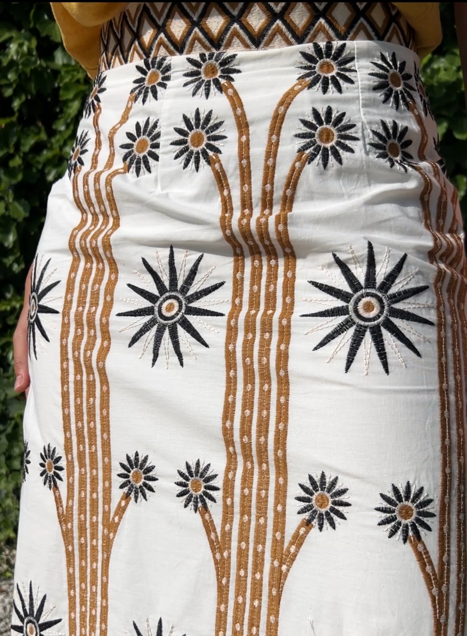 Falda blanca