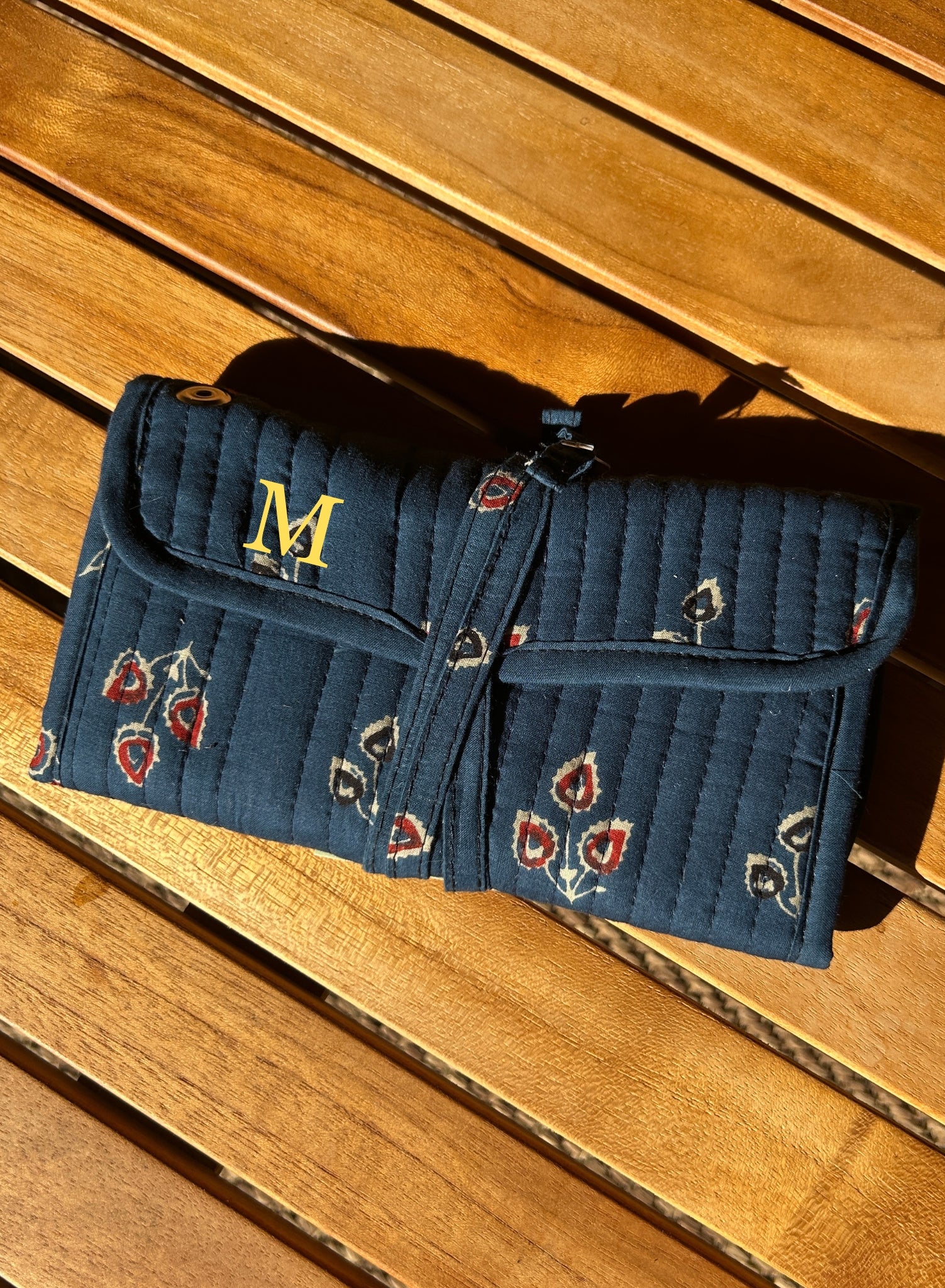 Joyero azul marino