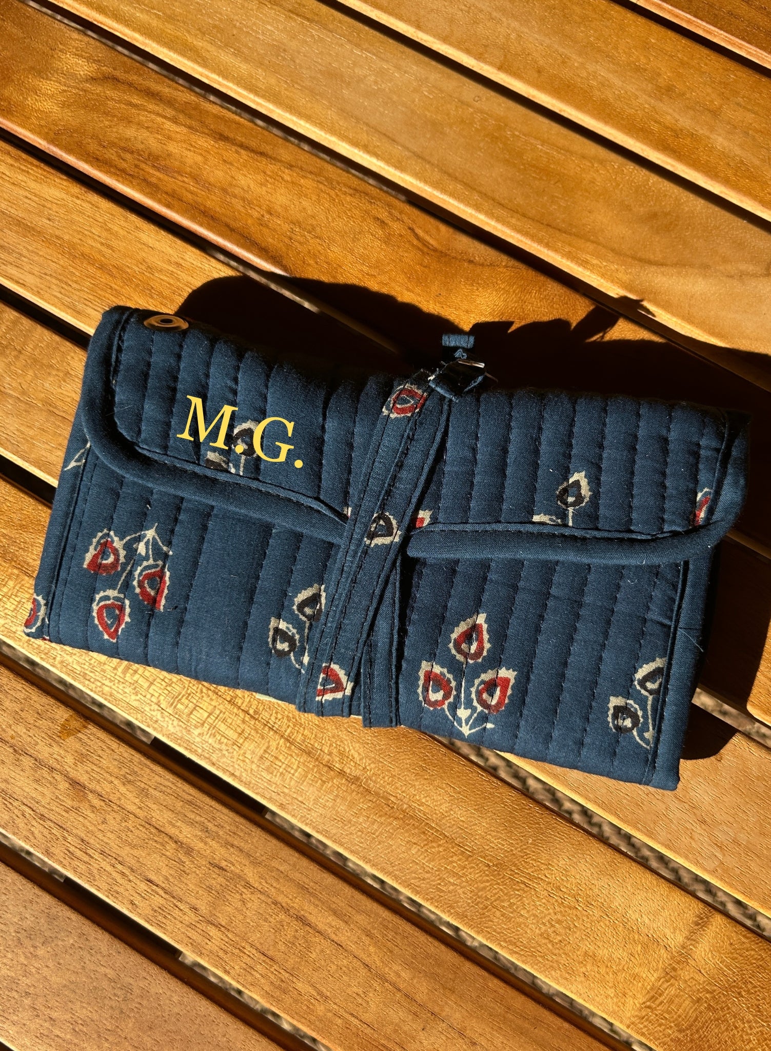 Joyero azul marino