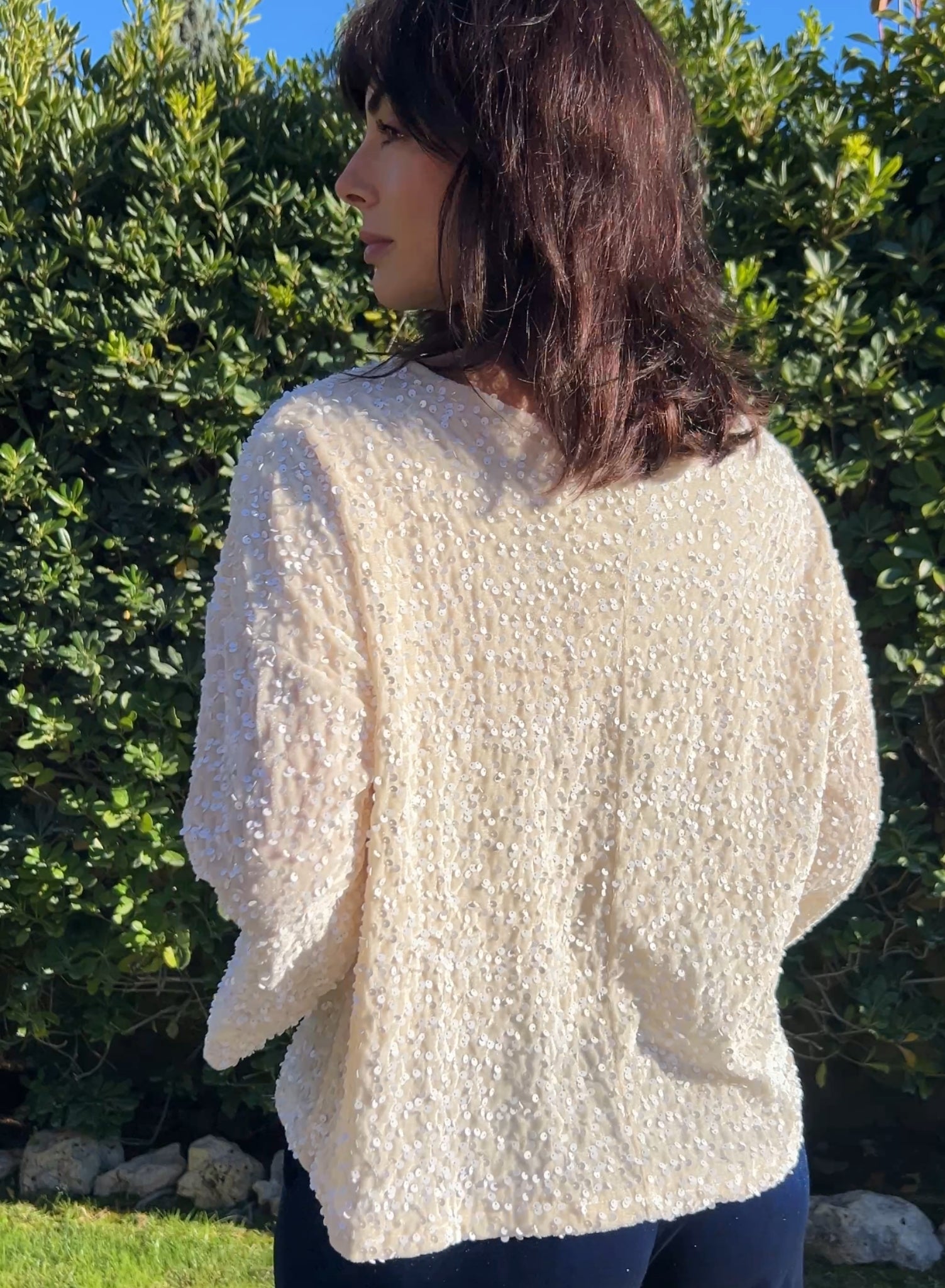 Cuerpo terciopelo blanco