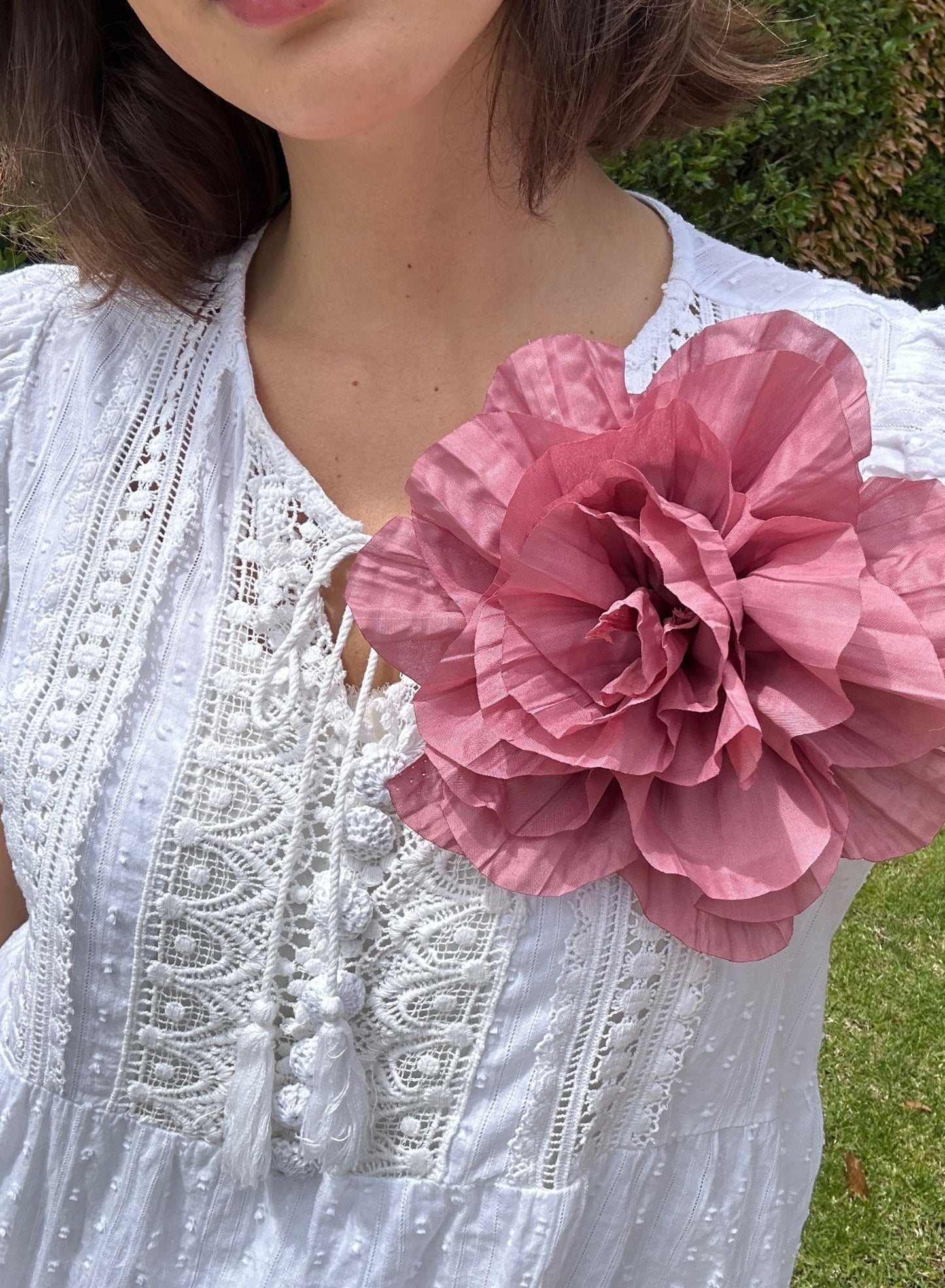 XL flower brooch (various colors)