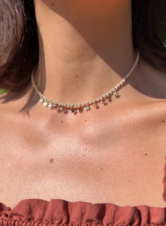 Collar estrellas
