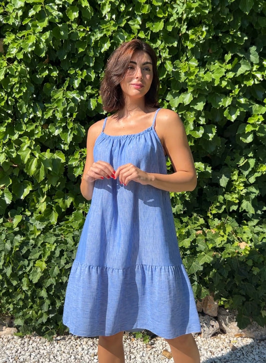 Vestido playa azul