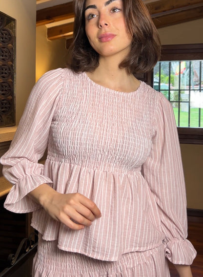 Lucia striped shirt