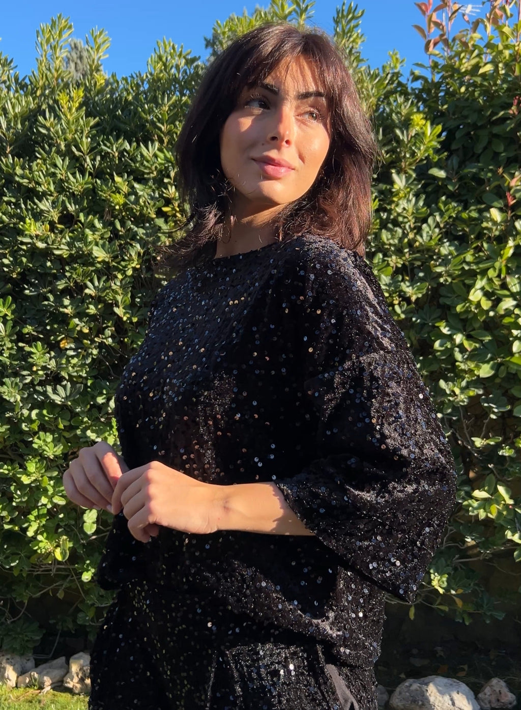 Cuerpo terciopelo negro