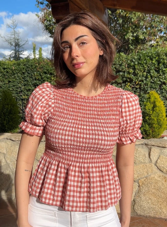 Tile gingham shirt
