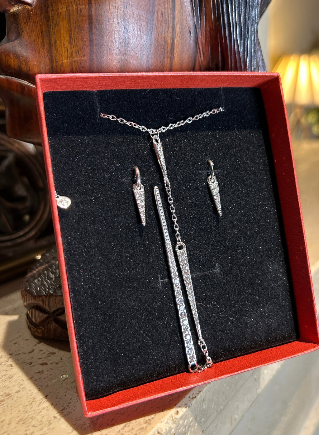 Pack collar + pendientes