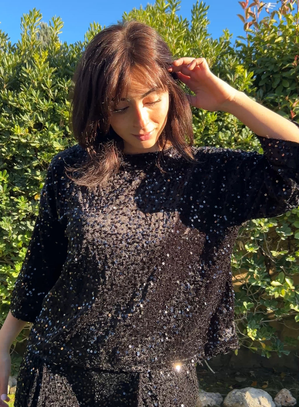 Cuerpo terciopelo negro