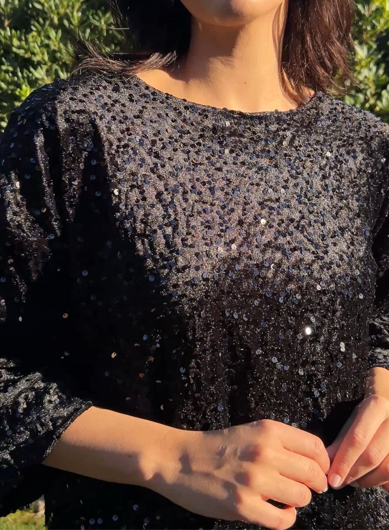 Cuerpo terciopelo negro