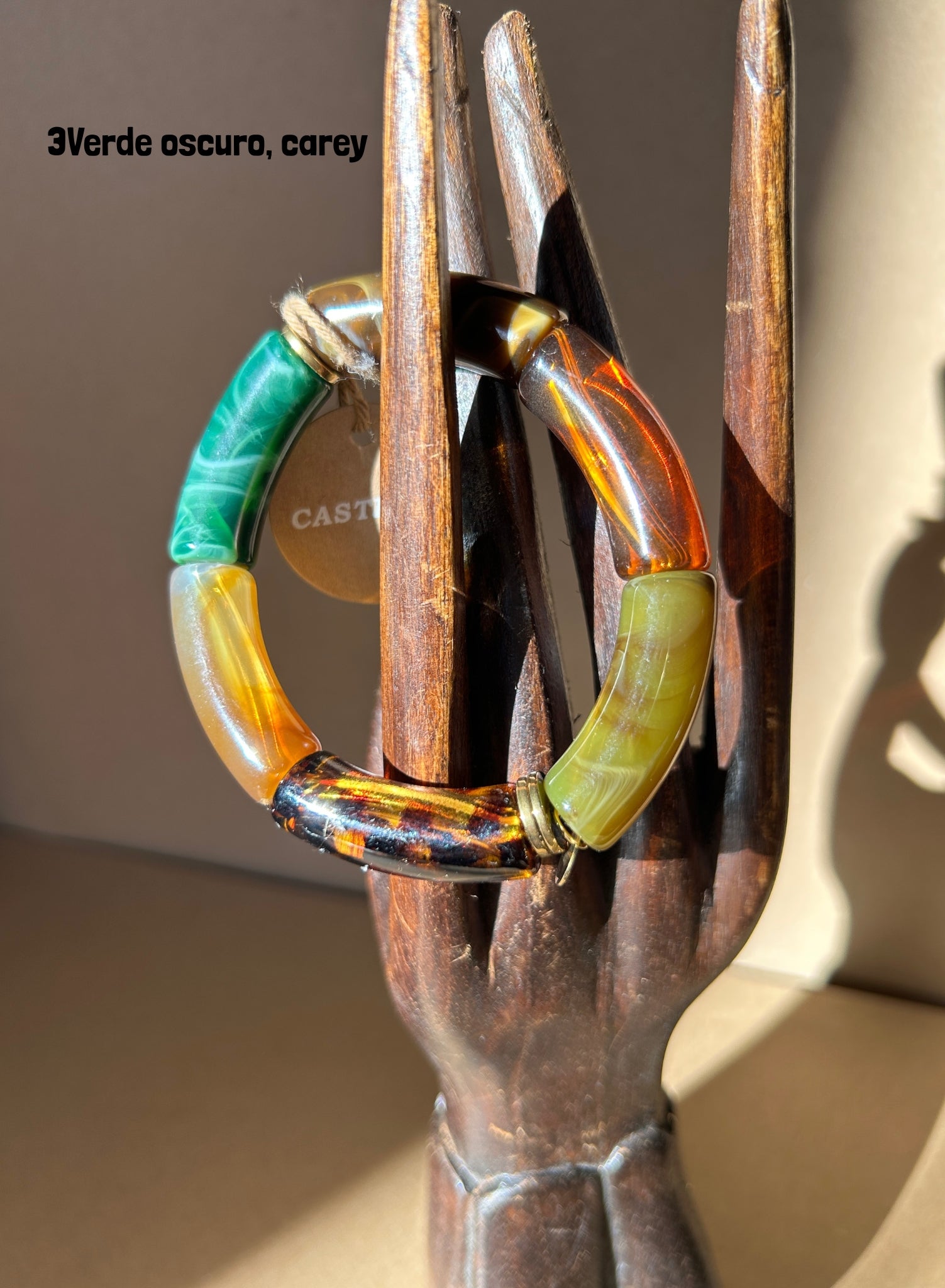 Pulsera macarrones grandes (disponible en varios colores)