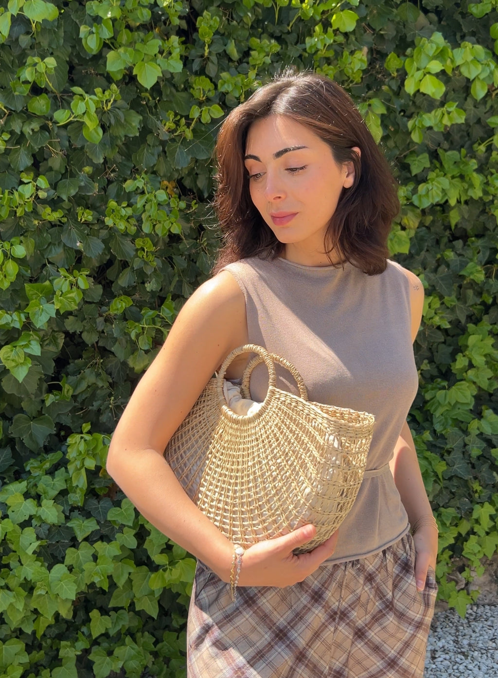 Bolso de mano seagrass