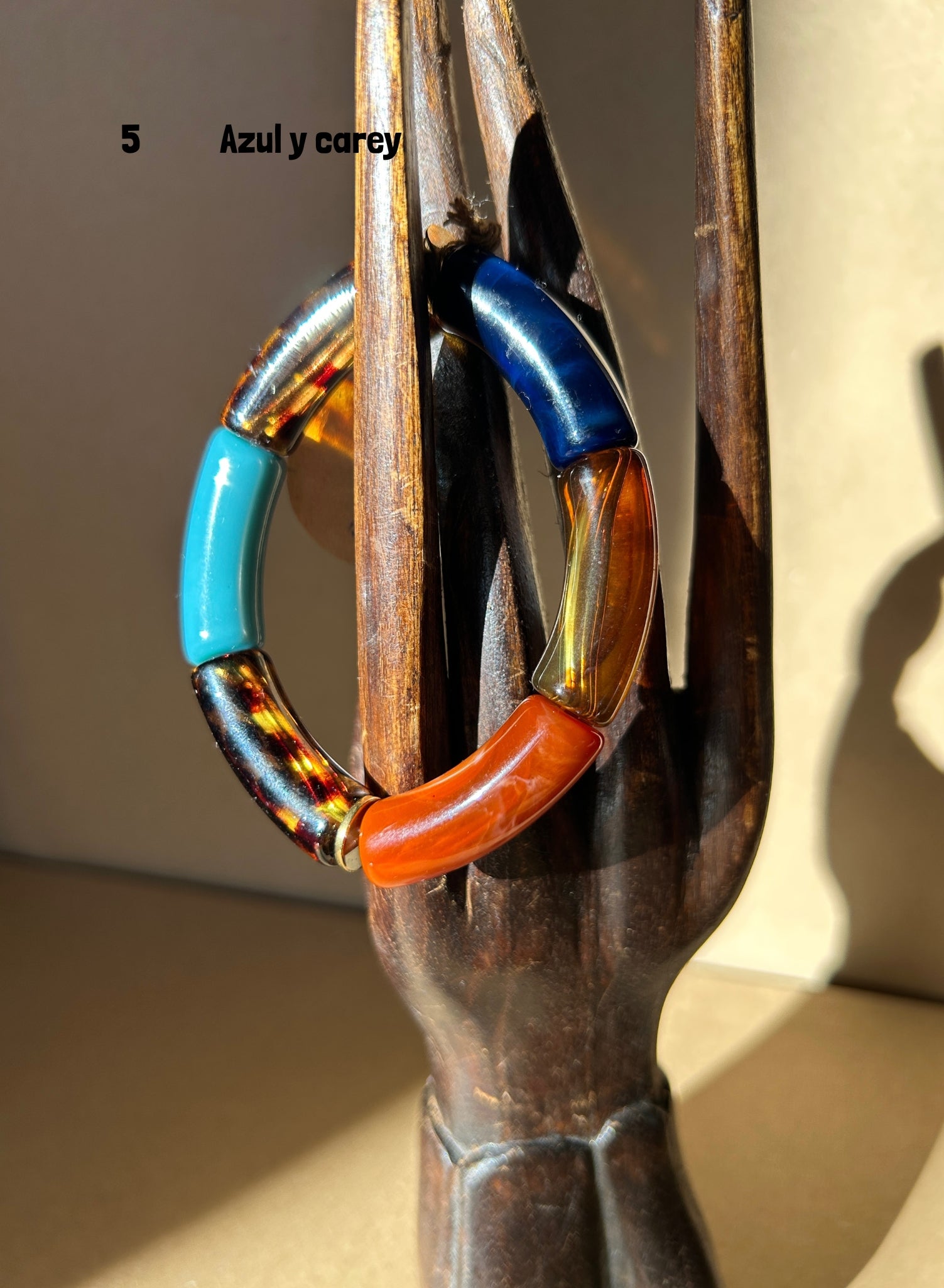 Pulsera macarrones grandes (disponible en varios colores)