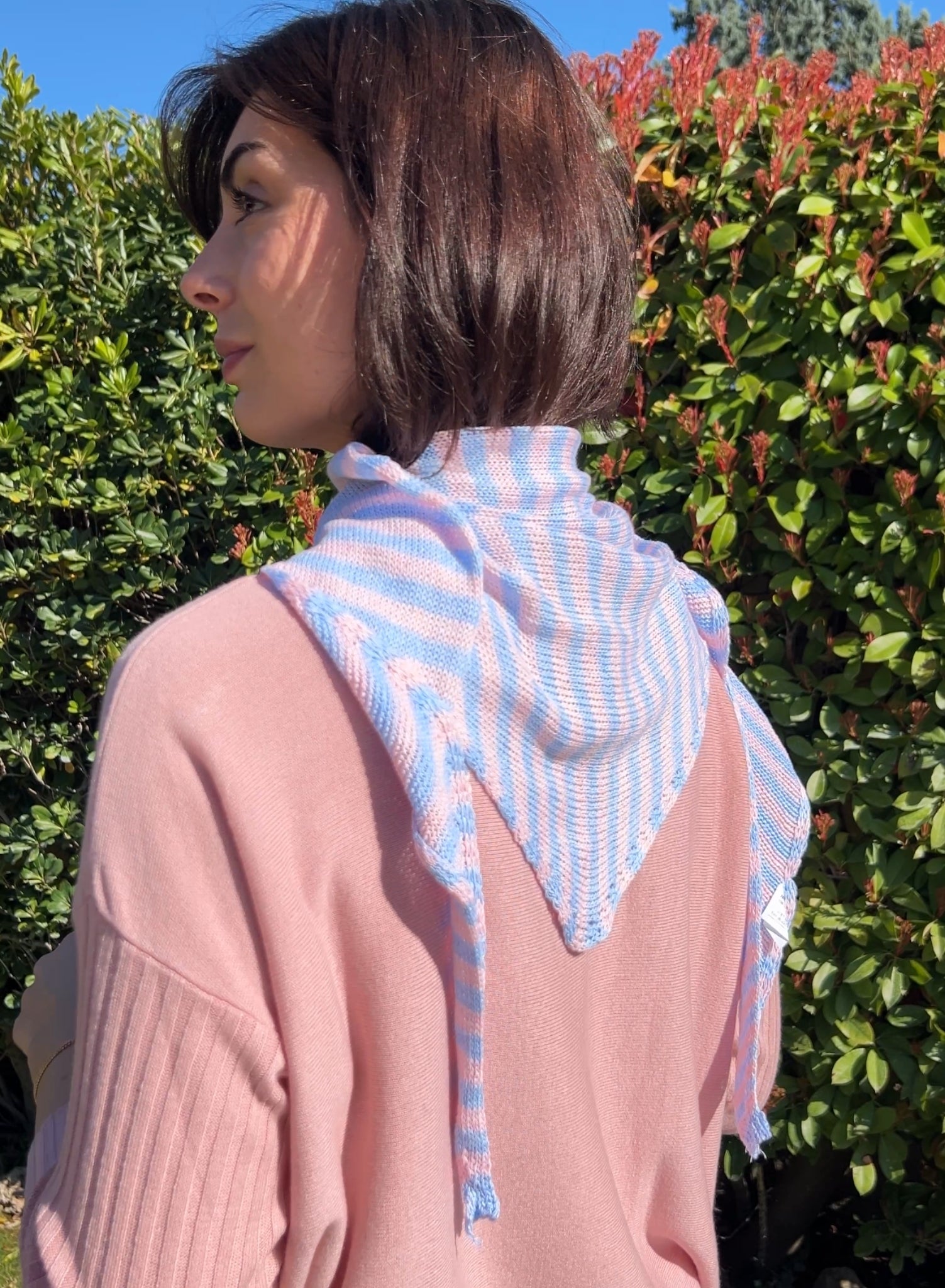 Bandana rayas algodón