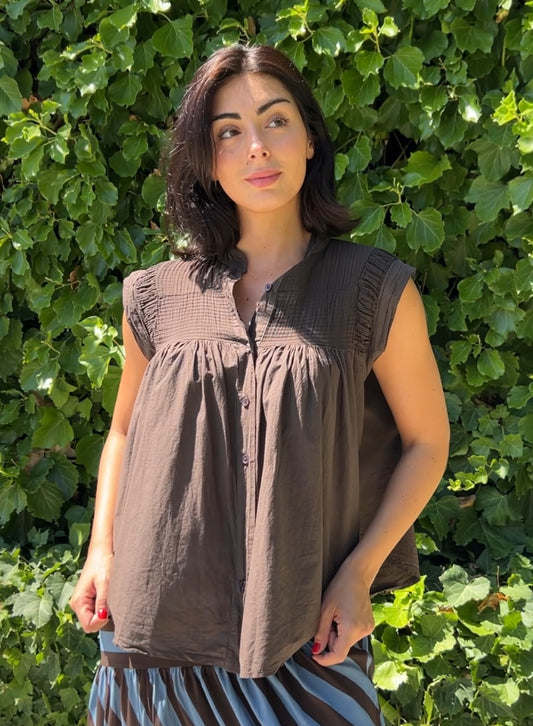 Blusa Salina Choco