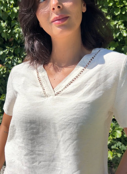Blusa crudo