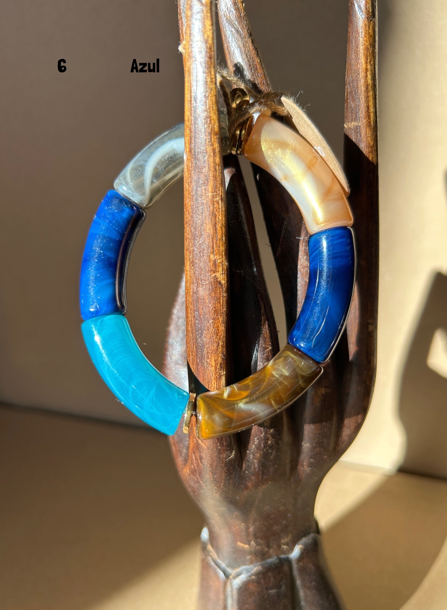 Pulsera macarrones grandes (disponible en varios colores)