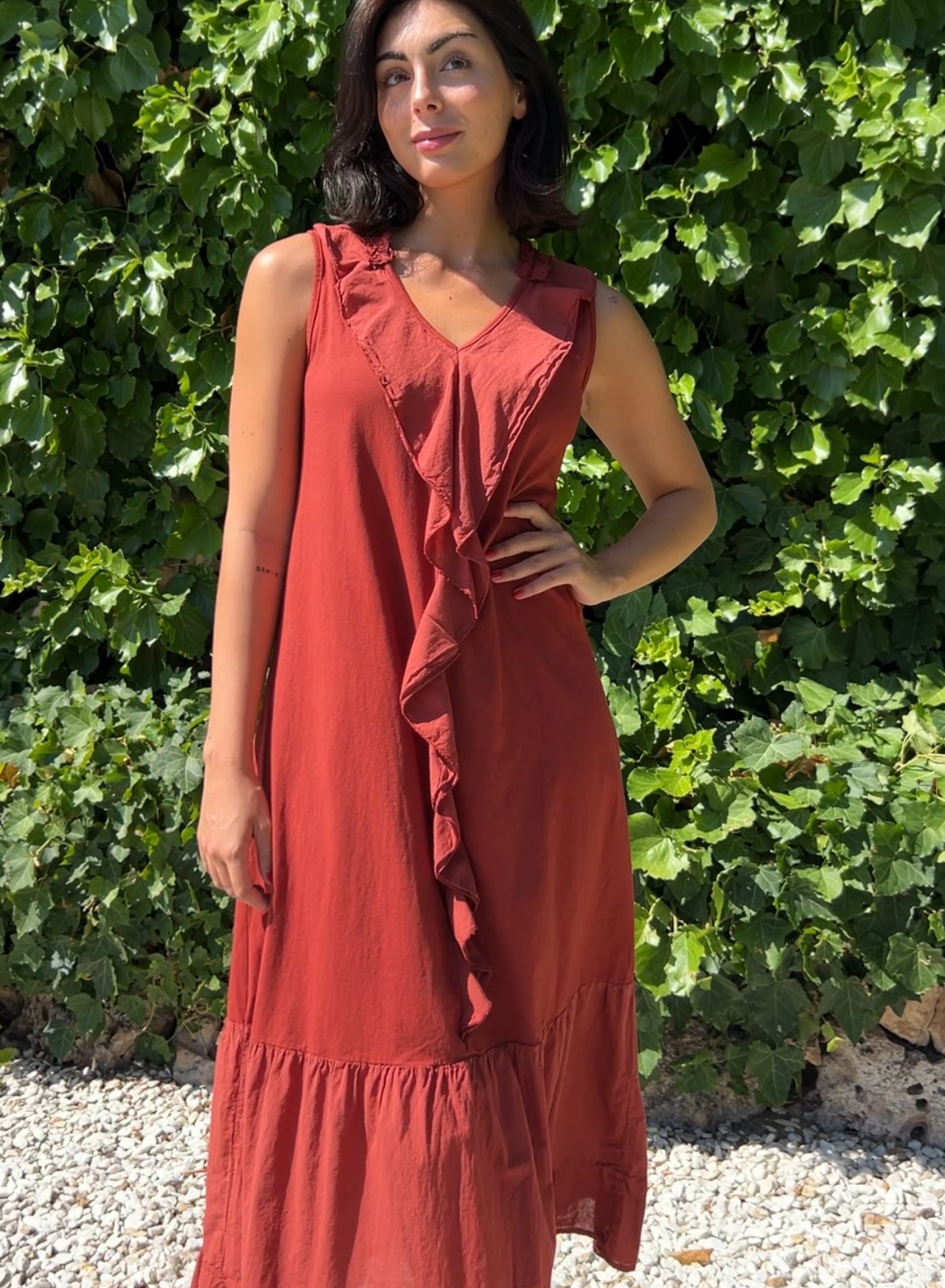 Vestido Vera caldero