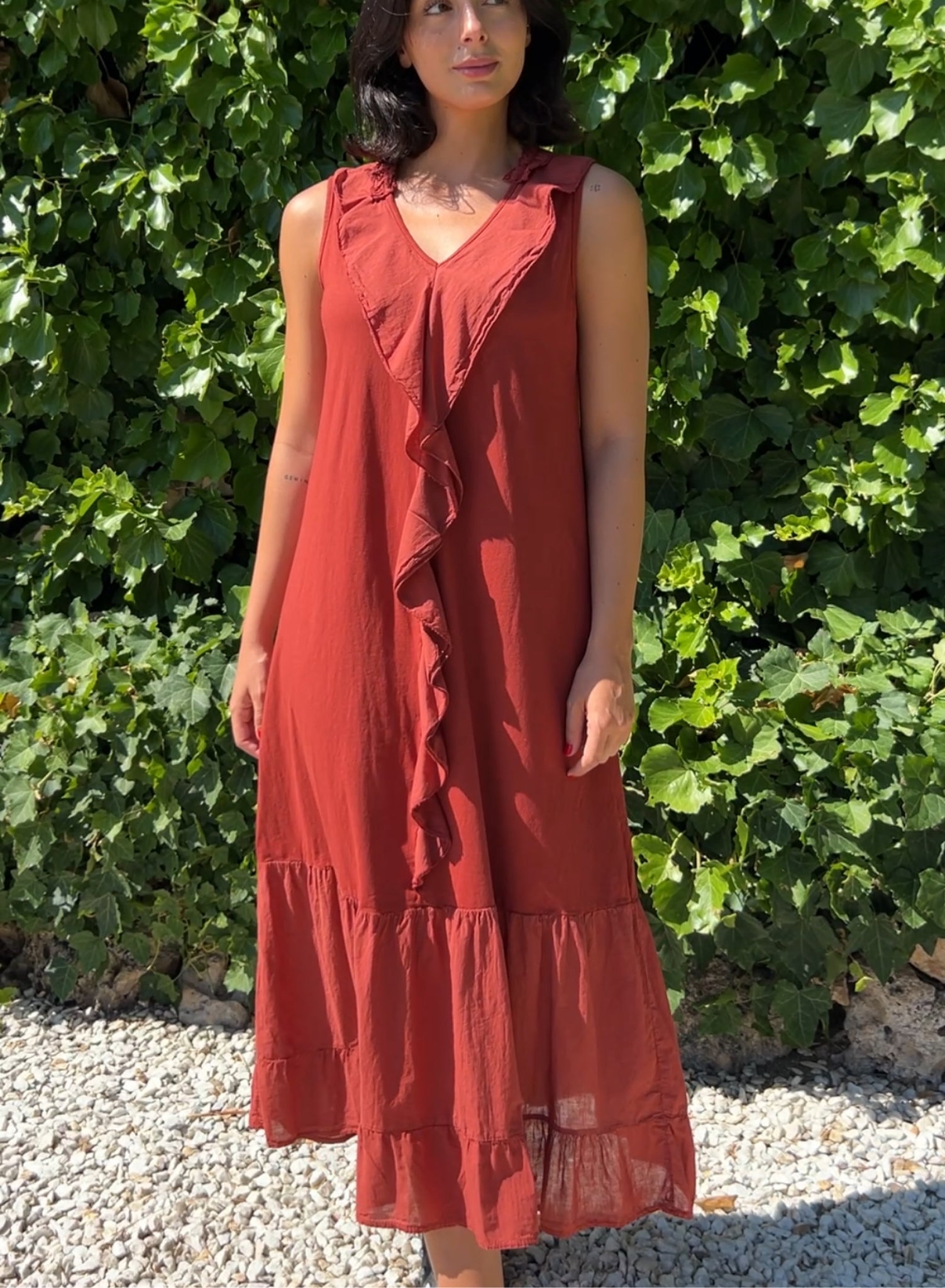 Vestido Vera caldero