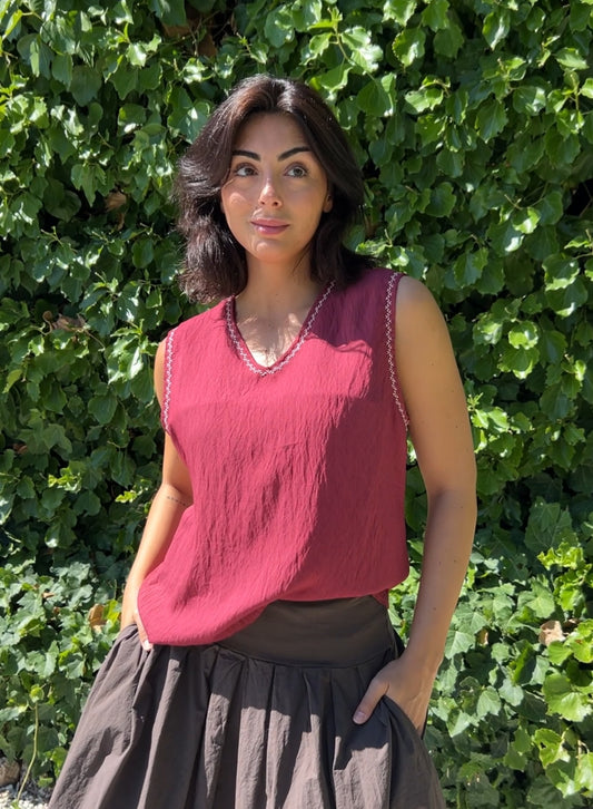 Blusa granate