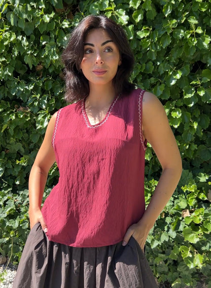 Blusa granate