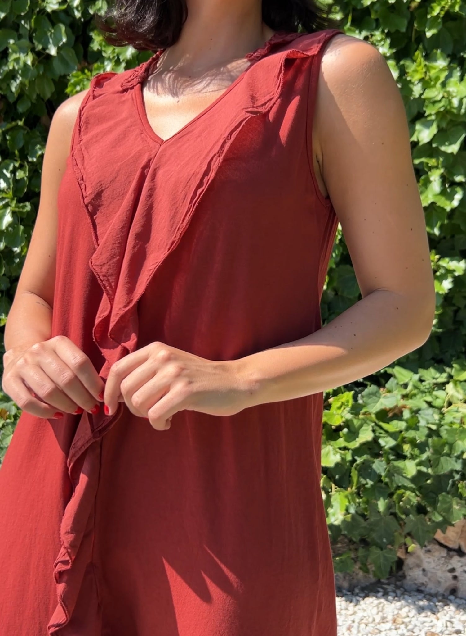 Vestido Vera caldero