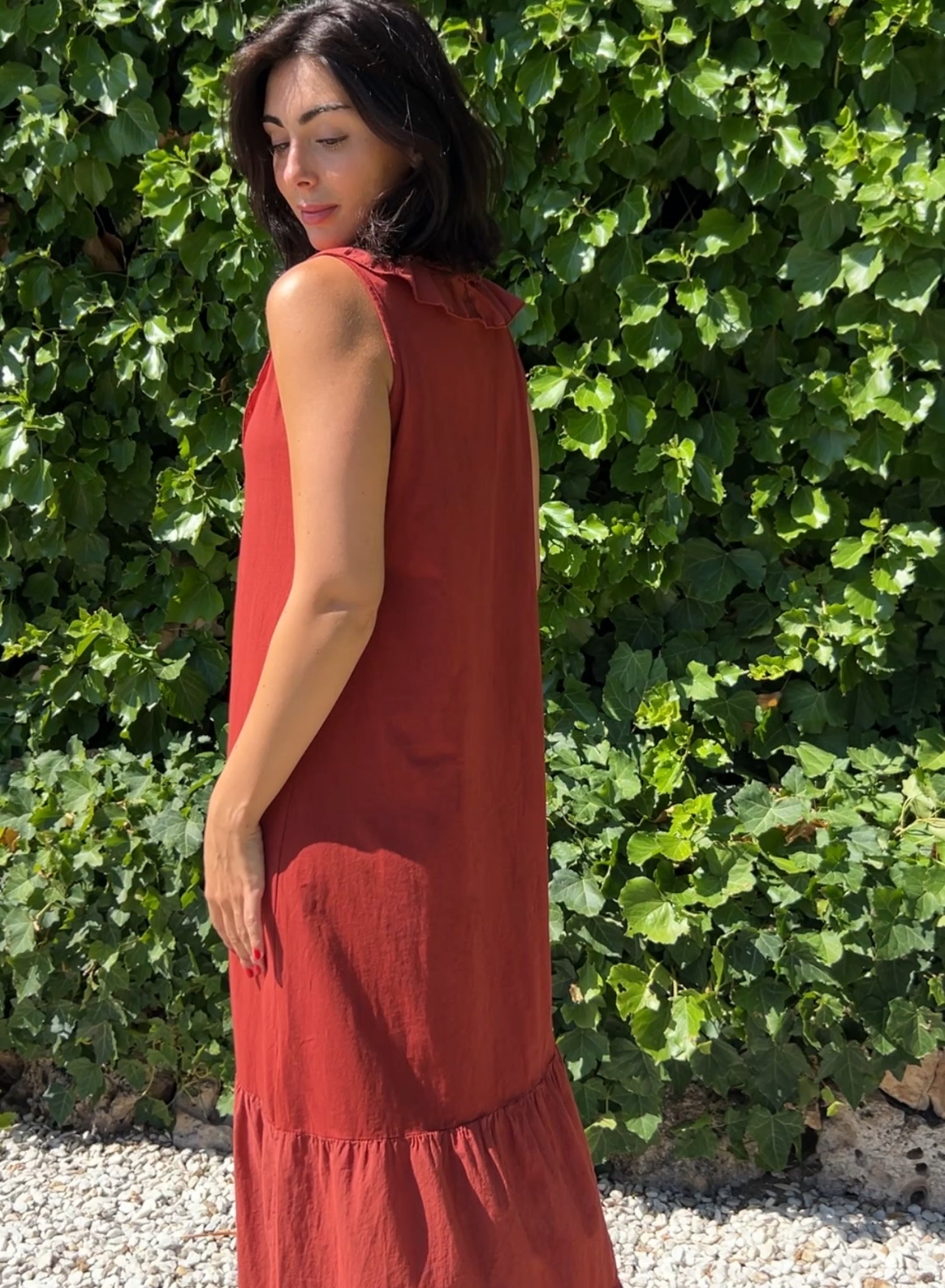 Vestido Vera caldero