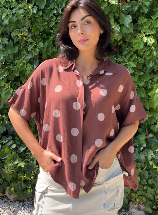 Camisa lunares