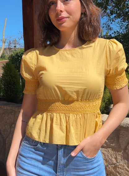 Camisa Pati amarillo
