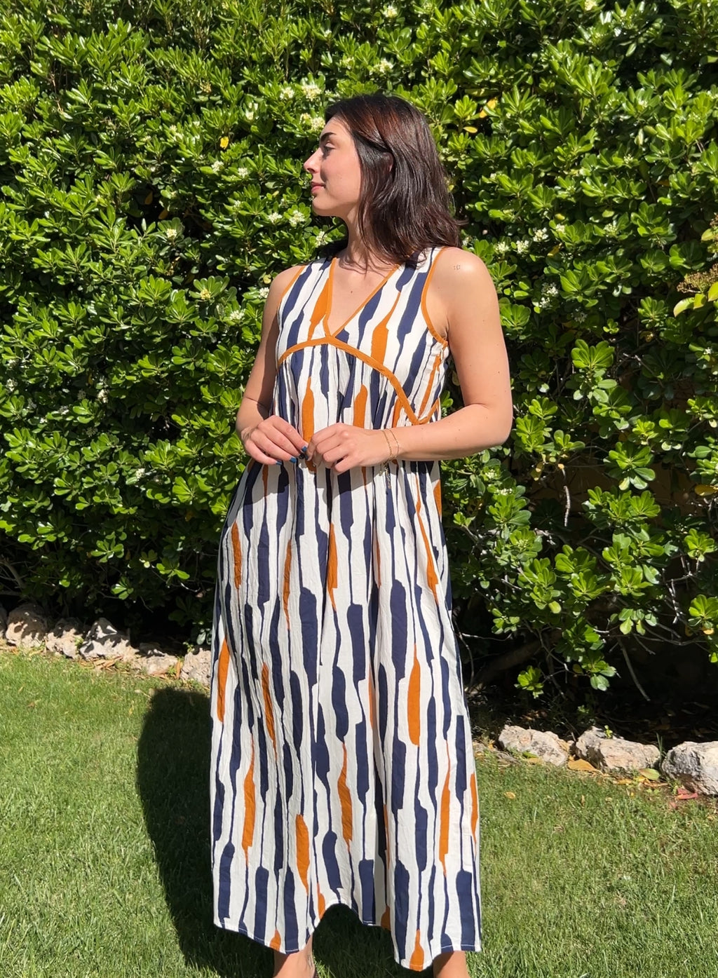 Vestido safari