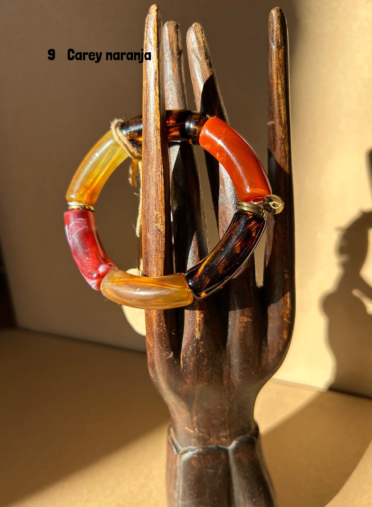 Pulsera macarrones grandes (disponible en varios colores)